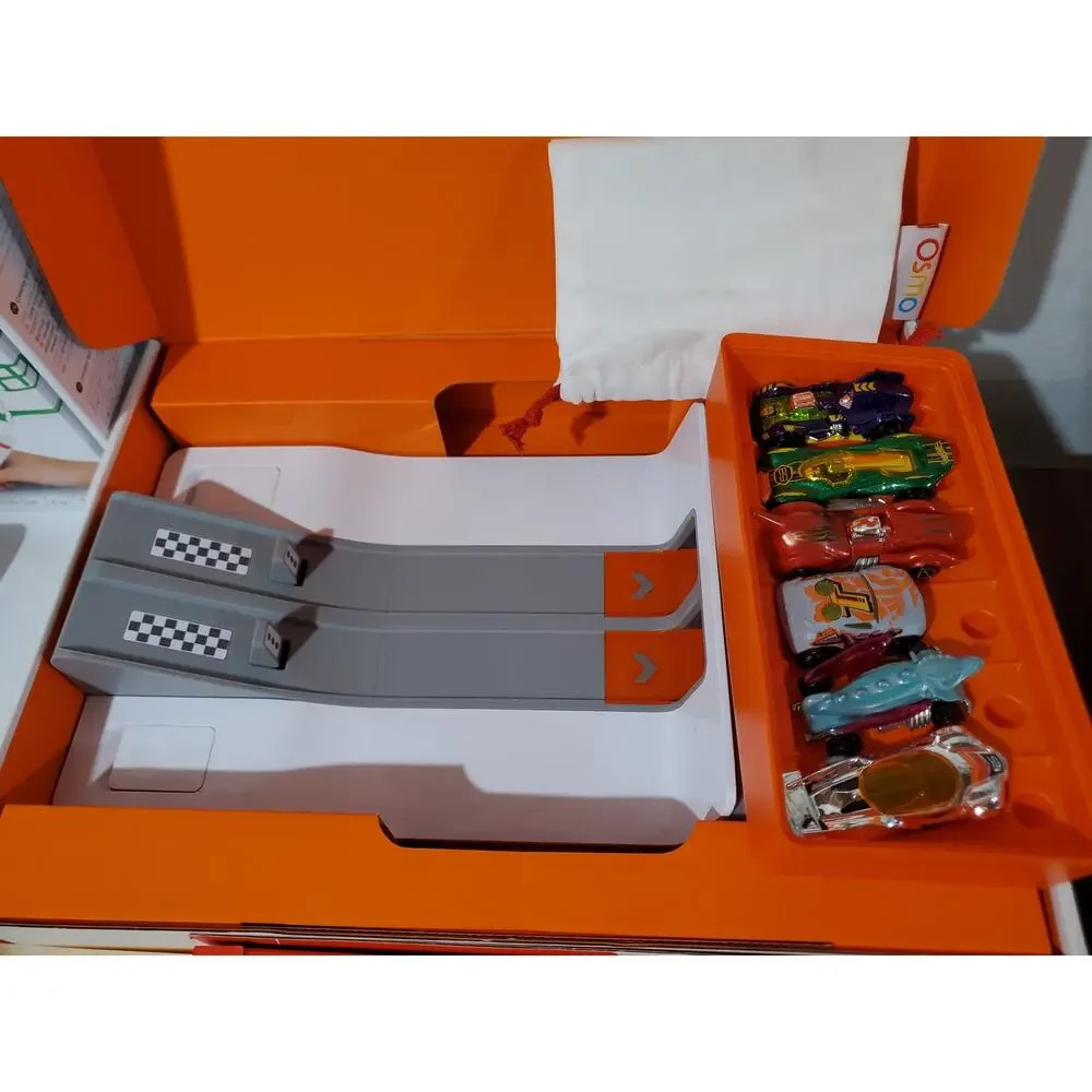 Huge Osmo Lot for iPad Genius Starter Kit Hot Wheels Mind Racers Coding and More